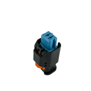 Conector 1-1801175-2 automotivo 2 vias, para sensor de temperatura Peugeot/ Citroen, 24V