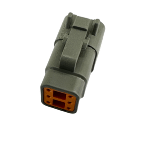 Conector DTM06-6S Deutsch 6 Pinos, femea, automotivo, 24V