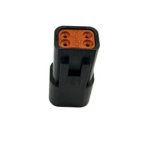 CONECTOR DT04-4P-E004 DEUSTCH 4 PINOS, MACHO, 24V