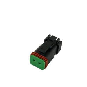 CONECTOR DT06-2S-CE03 DE 2 VIAS, MACHO, AUTOMOTIVO, 24V