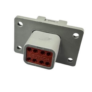 CONECTOR DT04-8P-L012 TIPO FLANGE DEUSTCH 8 PINOS, MACHO
