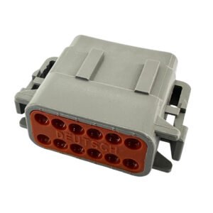 CONECTOR DTM06-12SA DEUTSCH 12 PINOS, FEMEA, 24V