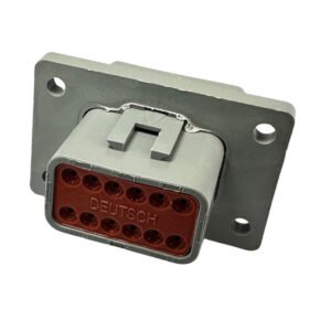 CONECTOR DT04-12P-L012 TIPO FLANGE DEUSTCH 12 VIAS, MACHO
