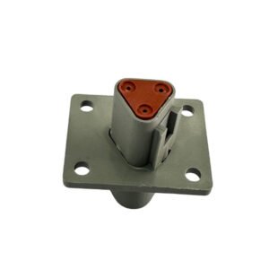 CONECTOR DT04-3P-L012 DEUSTCH TIPO FLANGE DE 3 PINOS, MACHO
