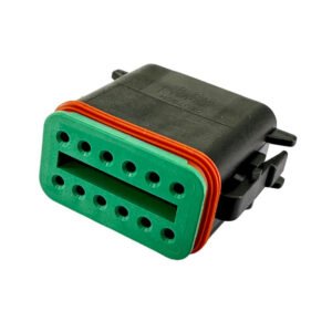 CONECTOR DT06-12S-EP07 DEUTSCH 12 PINOS, FEMEA 24V