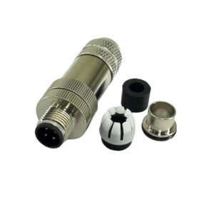 CONECTOR CIRCULAR AUTOMOTIVO 4 PINOS, 24V