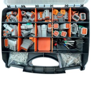 KIT DE CONECTOR SÉRIE DEUTSCH DT04 - 2/3/4/6/8/12 - DT06 - 2/3/4/6/8/12 - SELOS E TERMINAIS - EXTRATOR DE TERMINAIS