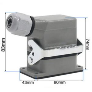 CONECTOR MULTIPOLAR EMBUTIR MACHO E FEMEA, DE 6 PINOS, 16A