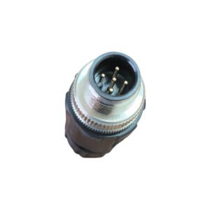 CONECTOR M12 SOLDAVEL MACHO 5 VIAS, 24V