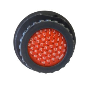 CONECTOR CIRCULAR 48 VIAS ITT 192900 -0437 MACHO, COM TERMINAIS
