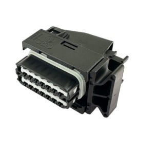 CONECTOR ECU FEMEA 28 VIAS 1393436-4, COM TERMINAIS E SELO