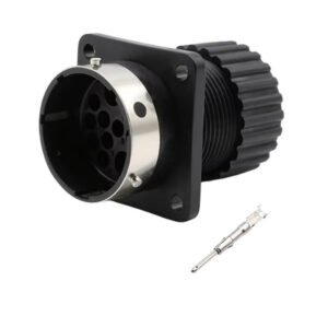 CONECTOR ITT 15 VIAS MACHO 192900-0582, COM TERMINAIS