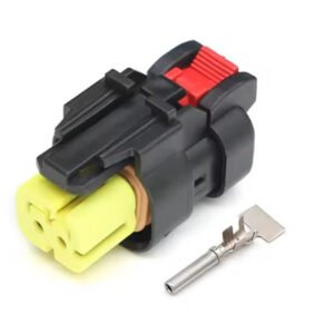 CONECTOR 776427-3 SOQ. AMPSEAL  FEMEA 2 VIAS, COM TERMINAIS